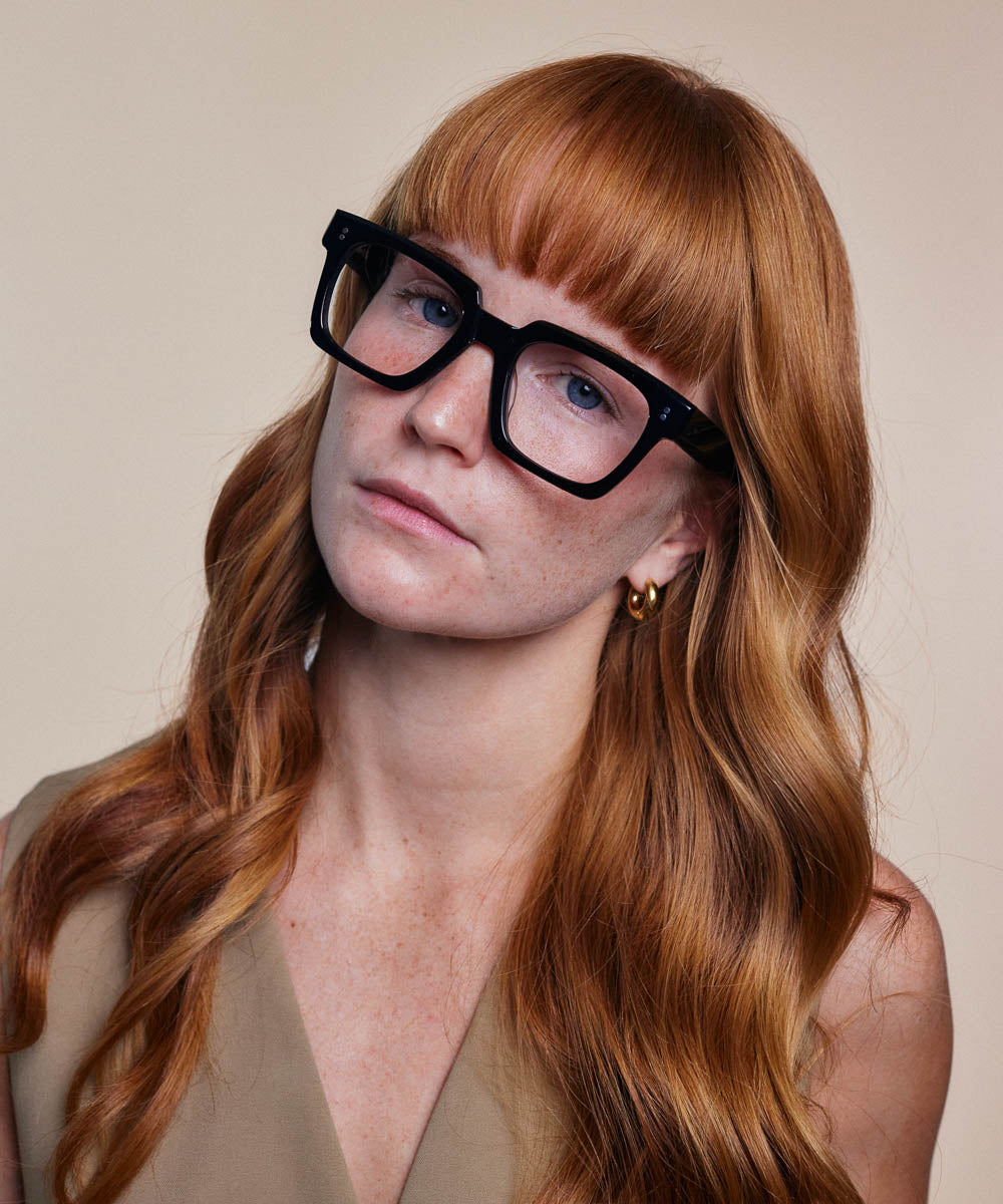 Johann Wolff Anna Black Eyeglasses