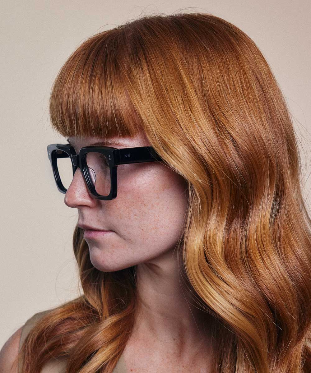 Johann Wolff Anna Black Eyeglasses
