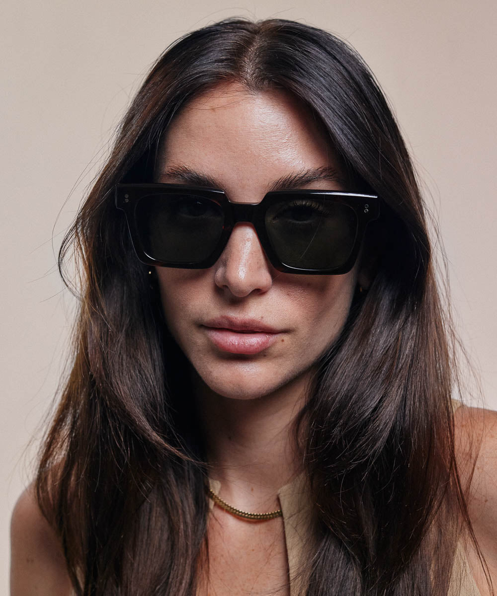 Johann Wolff Anna Black Sunglasses