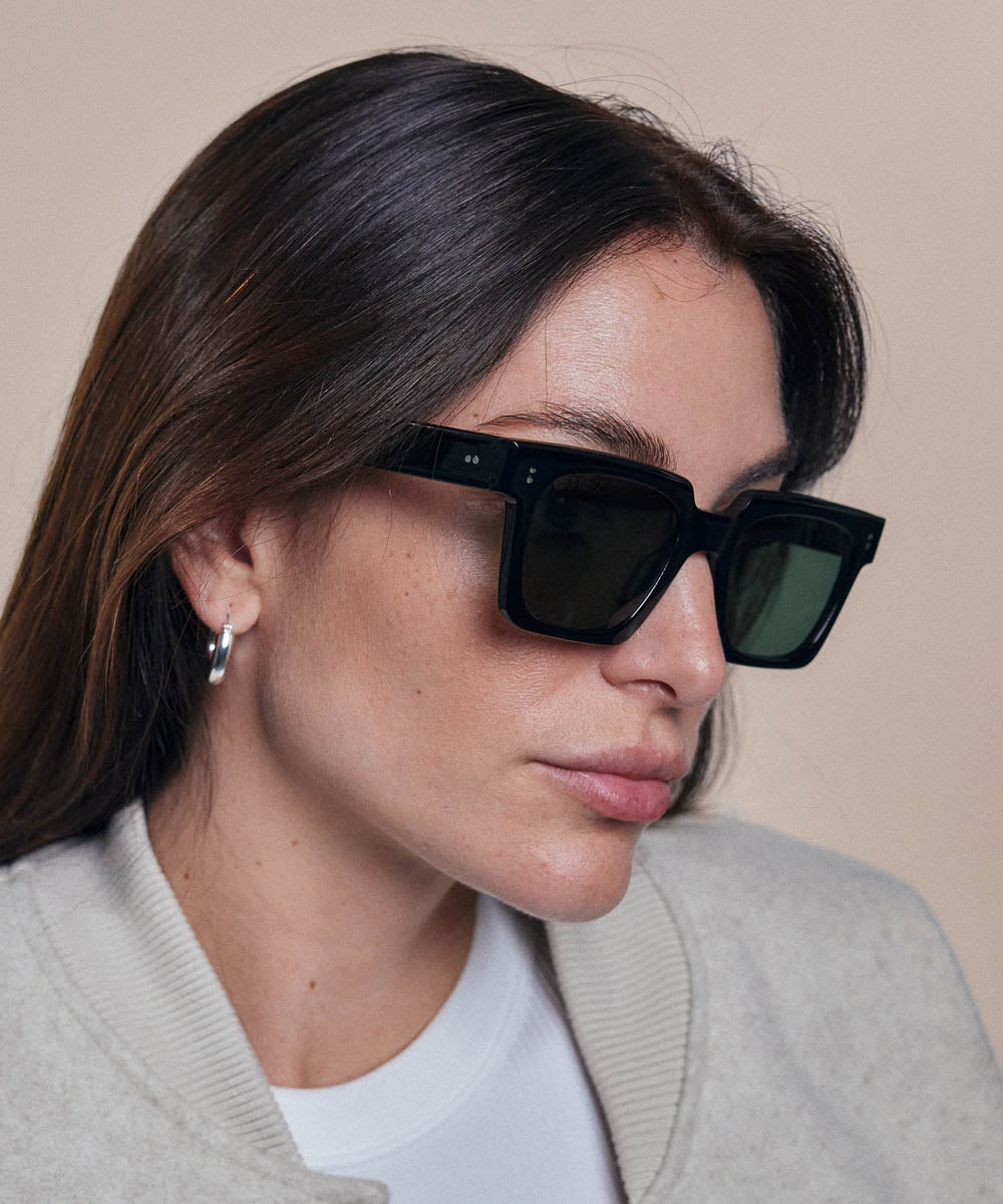 Johann Wolff Anna Black Sunglasses