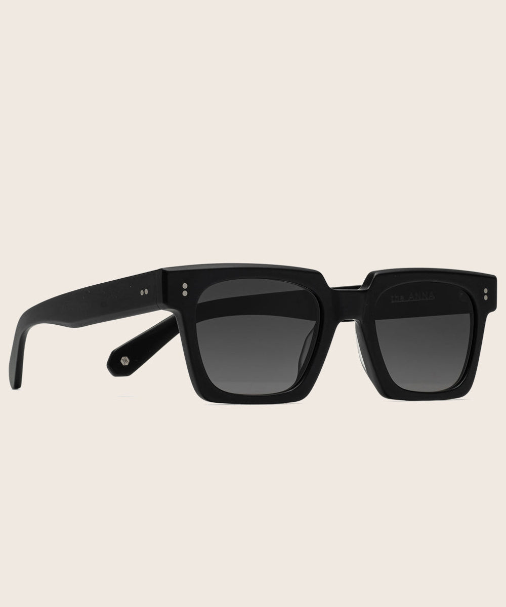 Johann Wolff Anna Black Sunglasses