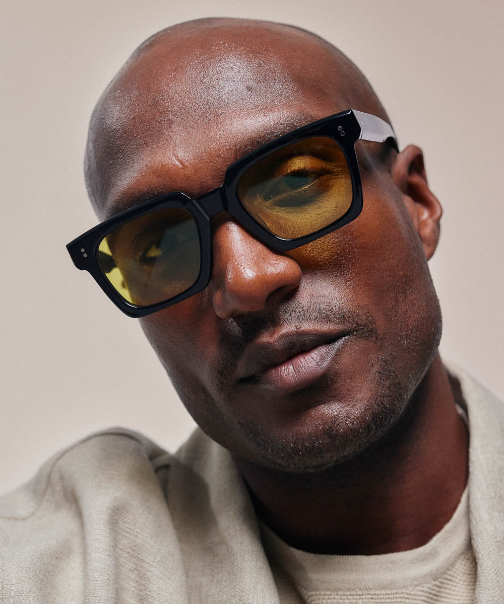 Johann Wolff Anna Black Tuscan Sunglasses