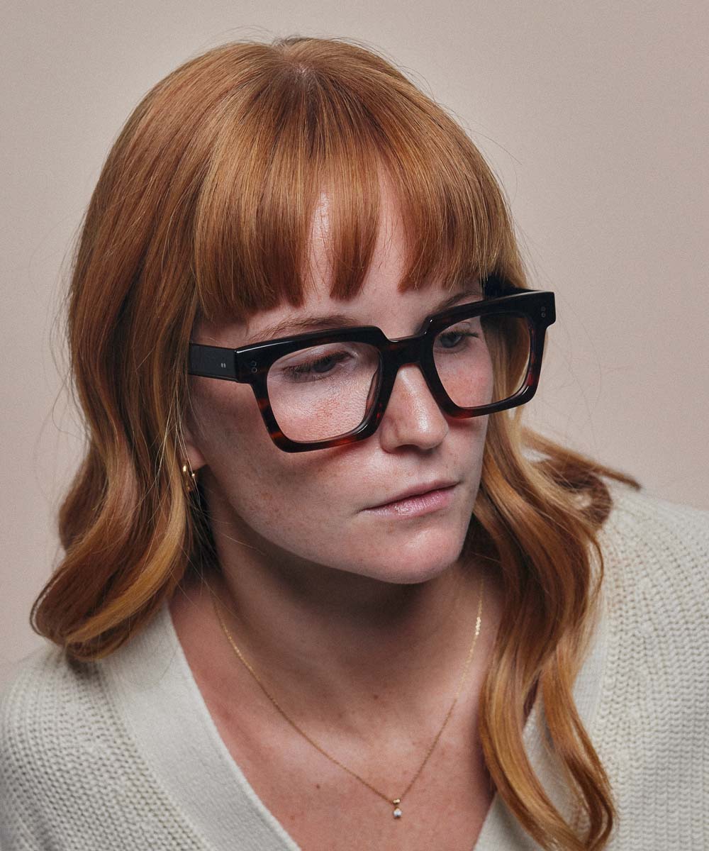 Johann Wolff Anna Dark Havana Eyeglasses