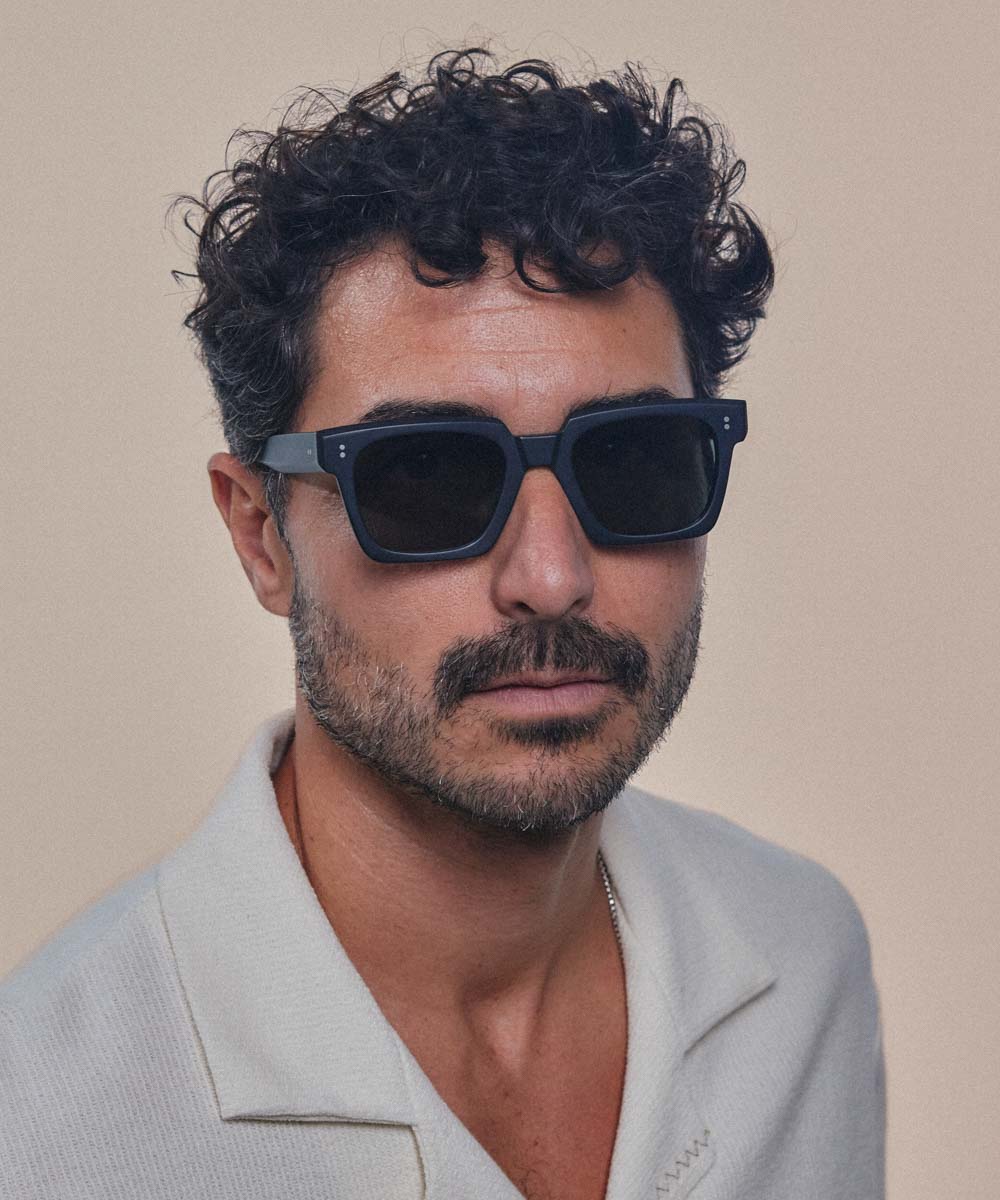 Johann Wolff Anna Black Matte Sunglasses