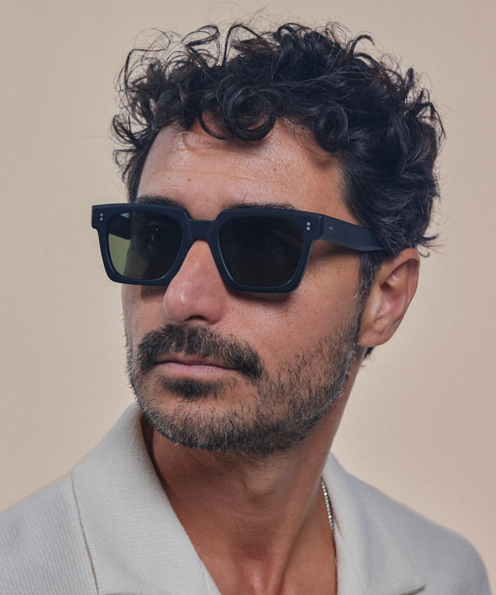 Johann Wolff Anna Black Matte Sunglasses