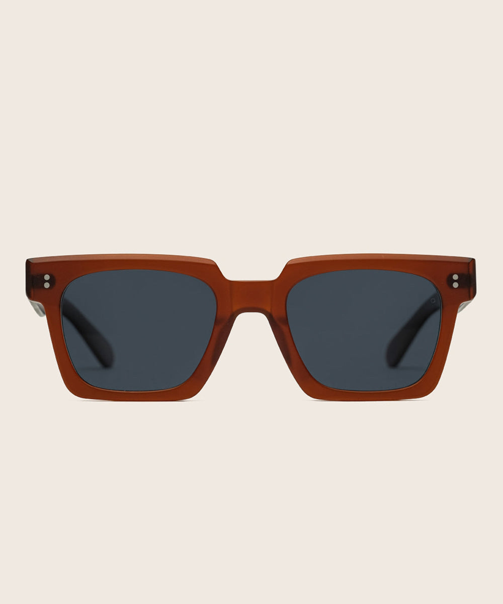 Johann Wolff Anna Hickory Matte Sunglasses