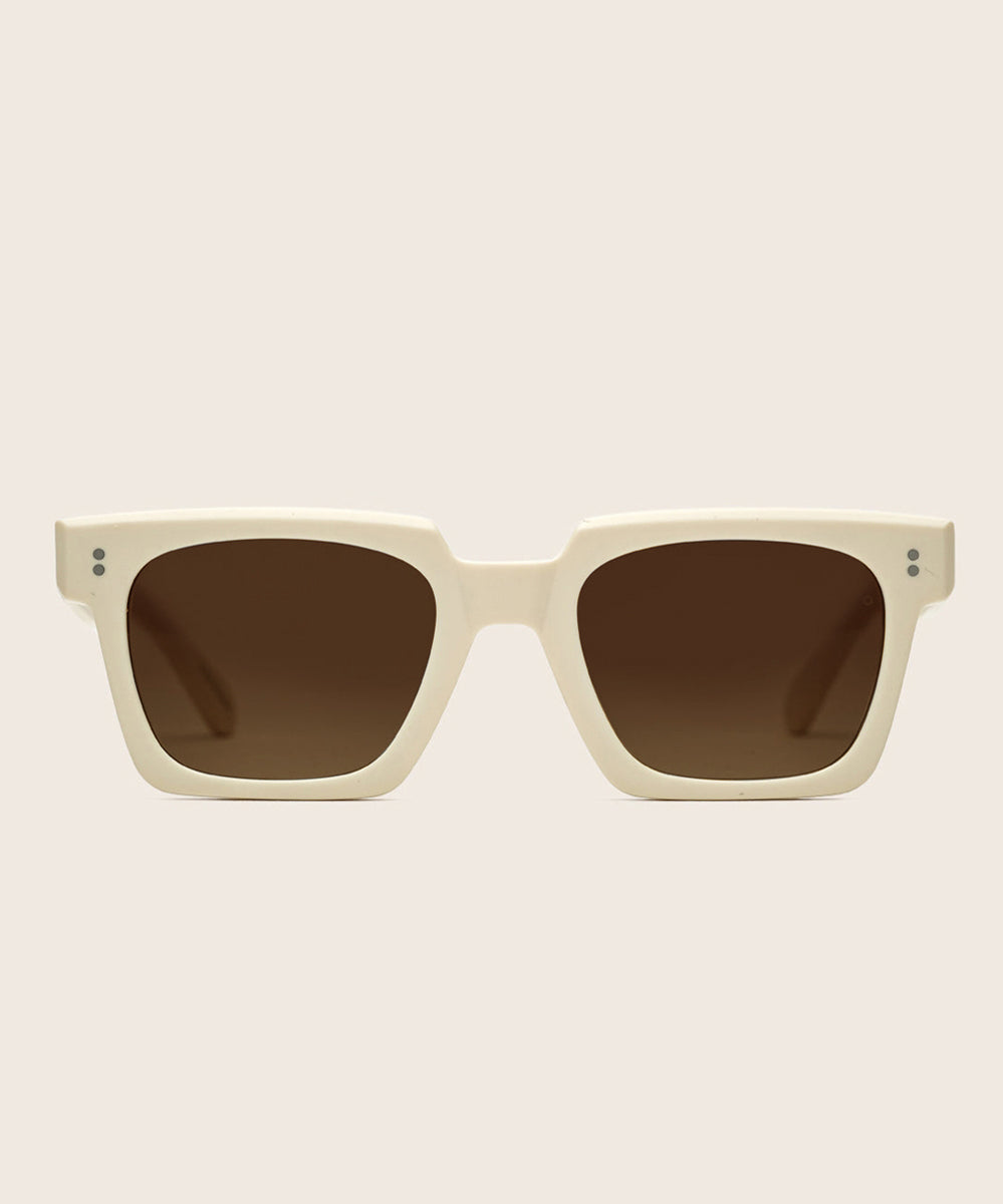 Johann Wolff Anna Matte Ivory Sunglasses