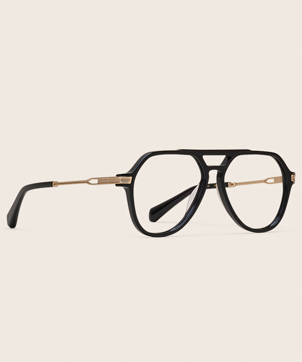 Johann Wolff Bernau Black Eyeglasses