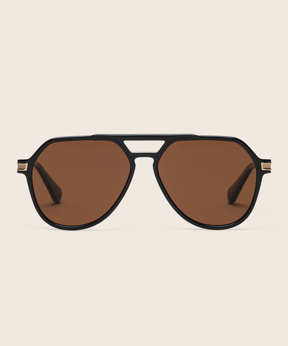 Johann Wolff Bernau Black Sunglasses