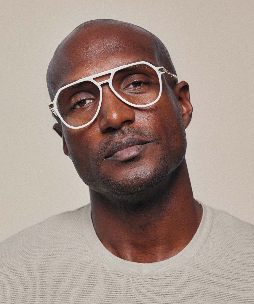 Johann Wolff Bernau Matte Ivory Eyeglasses