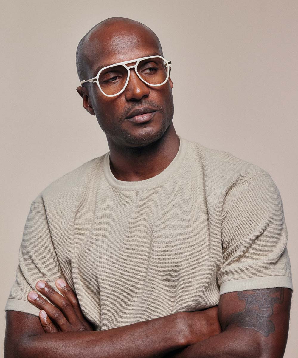 Johann Wolff Bernau Matte Ivory Eyeglasses