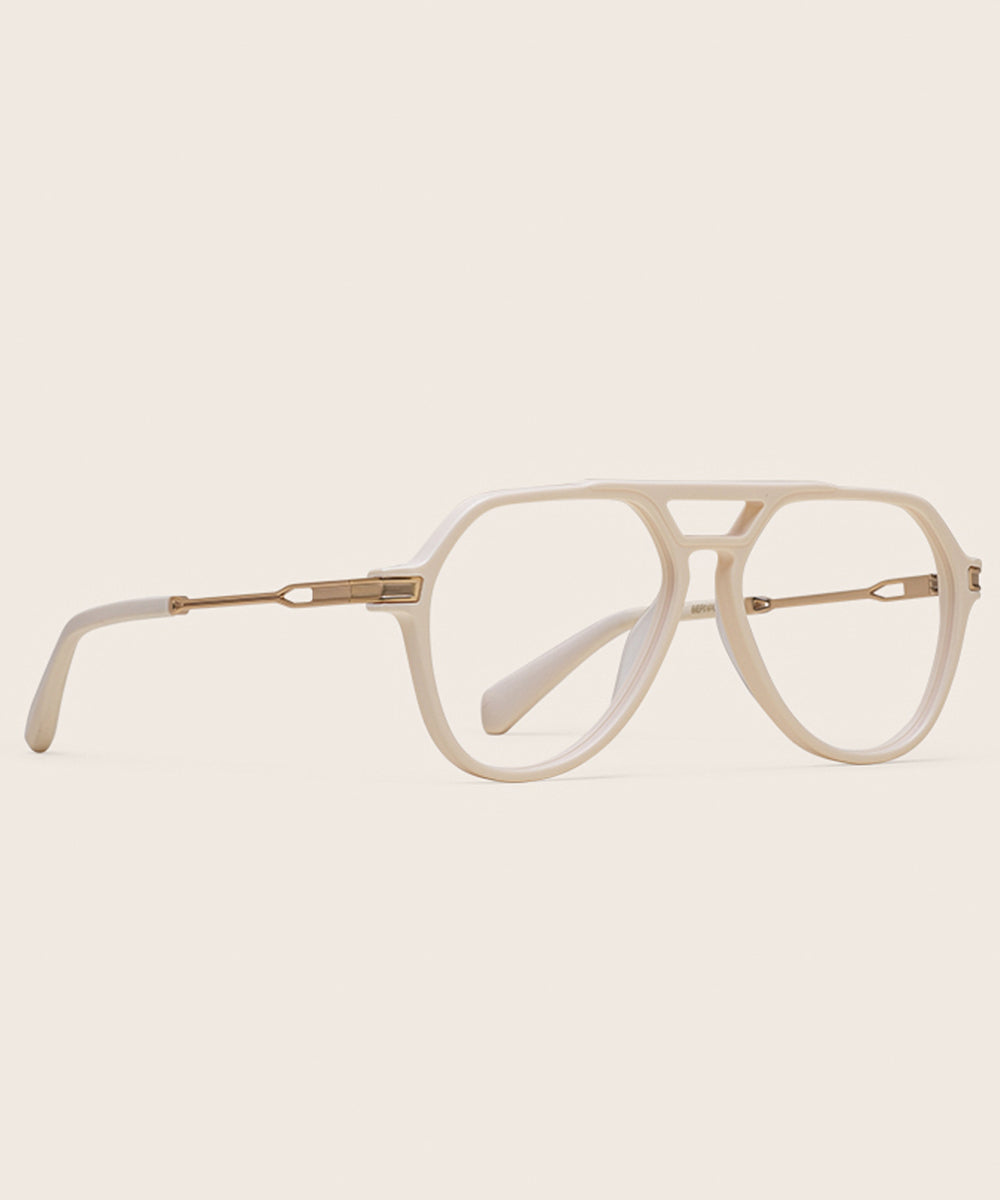 Johann Wolff Bernau Matte Ivory Eyeglasses