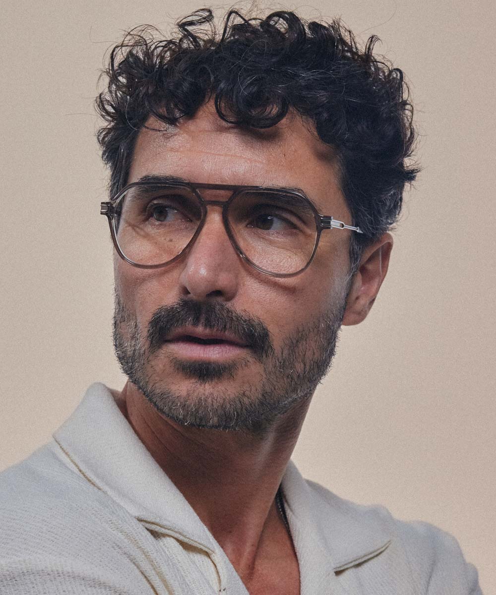 Johann Wolff Bernau Smoke Eyeglasses
