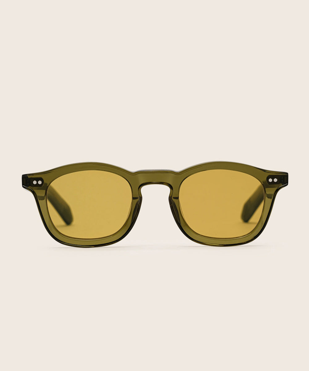 Johann Wolff Carousel Army Burnt Yellow Sunglasses