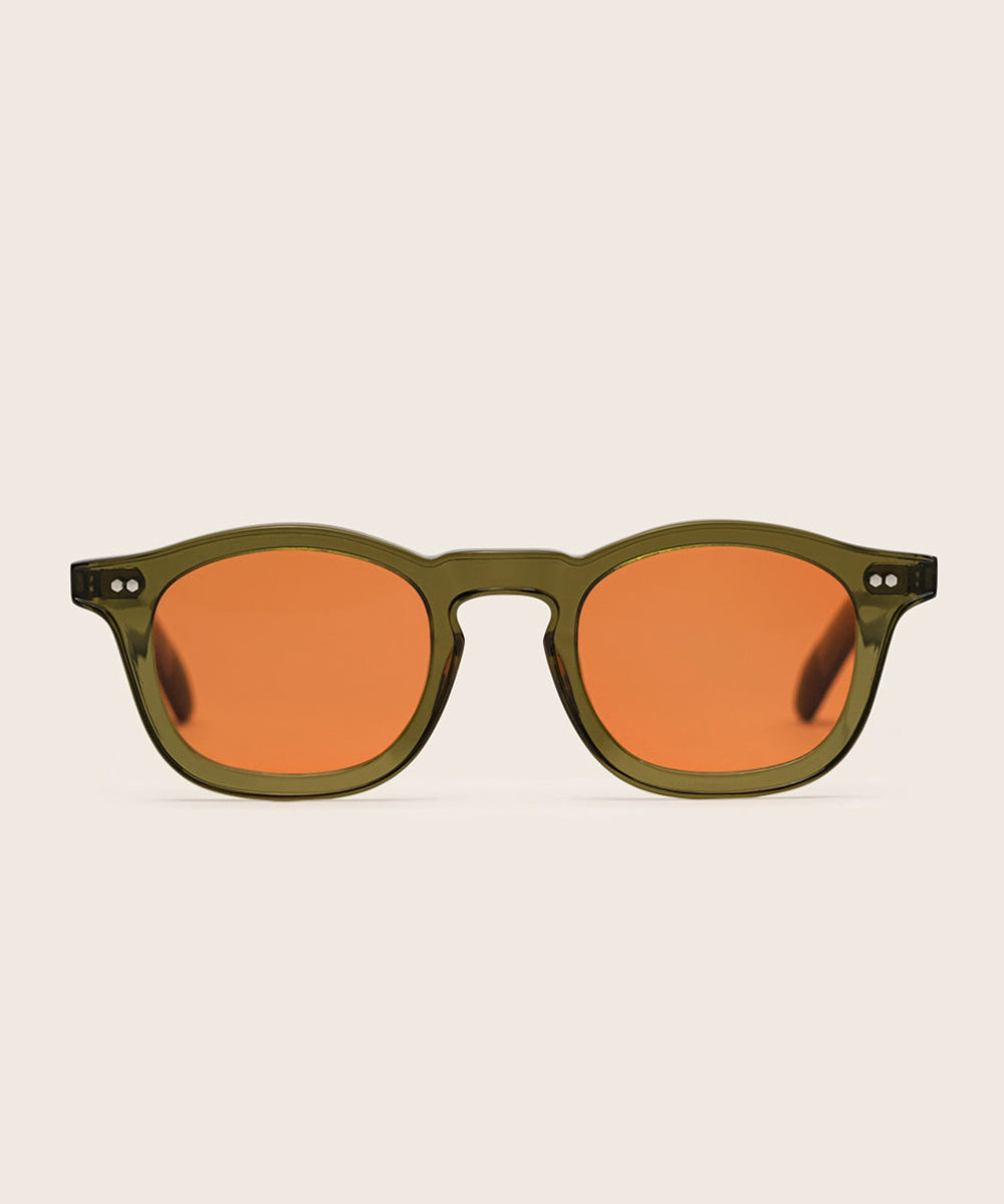 Johann Wolff Carousel Army Electric Orange Sunglasses