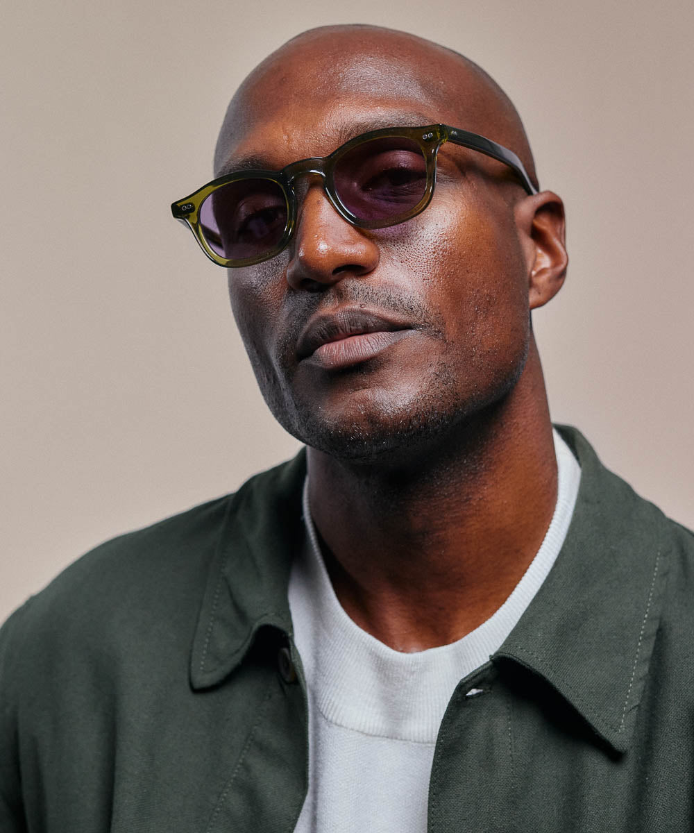 Johann Wolff Carousel Army Grape Sunglasses