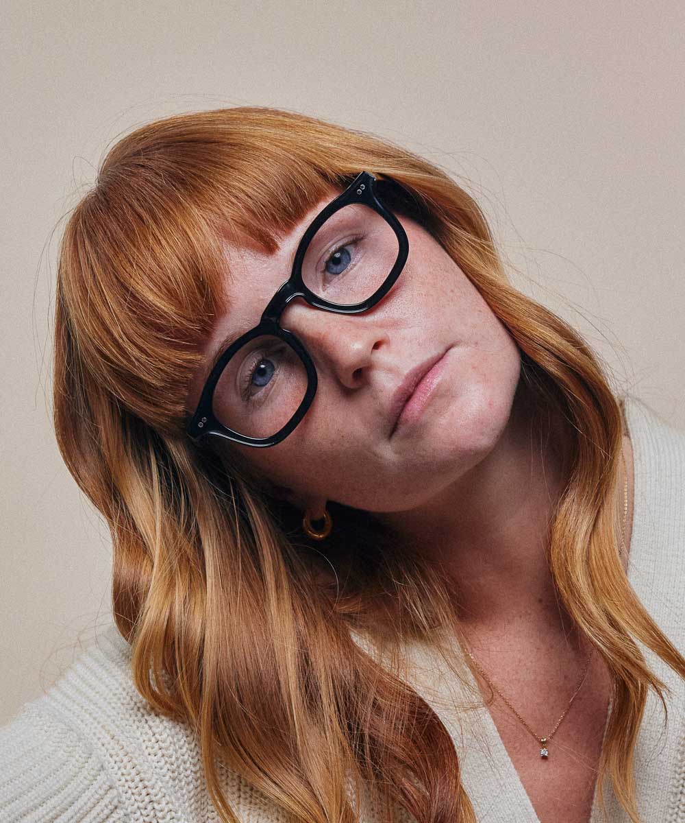 Johann Wolff Carousel Black Eyeglasses