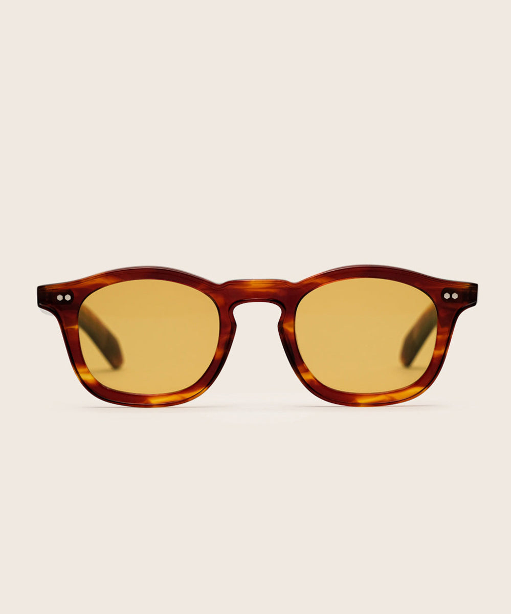 Johann Wolff Carousel Havana Burnt Yellow Sunglasses