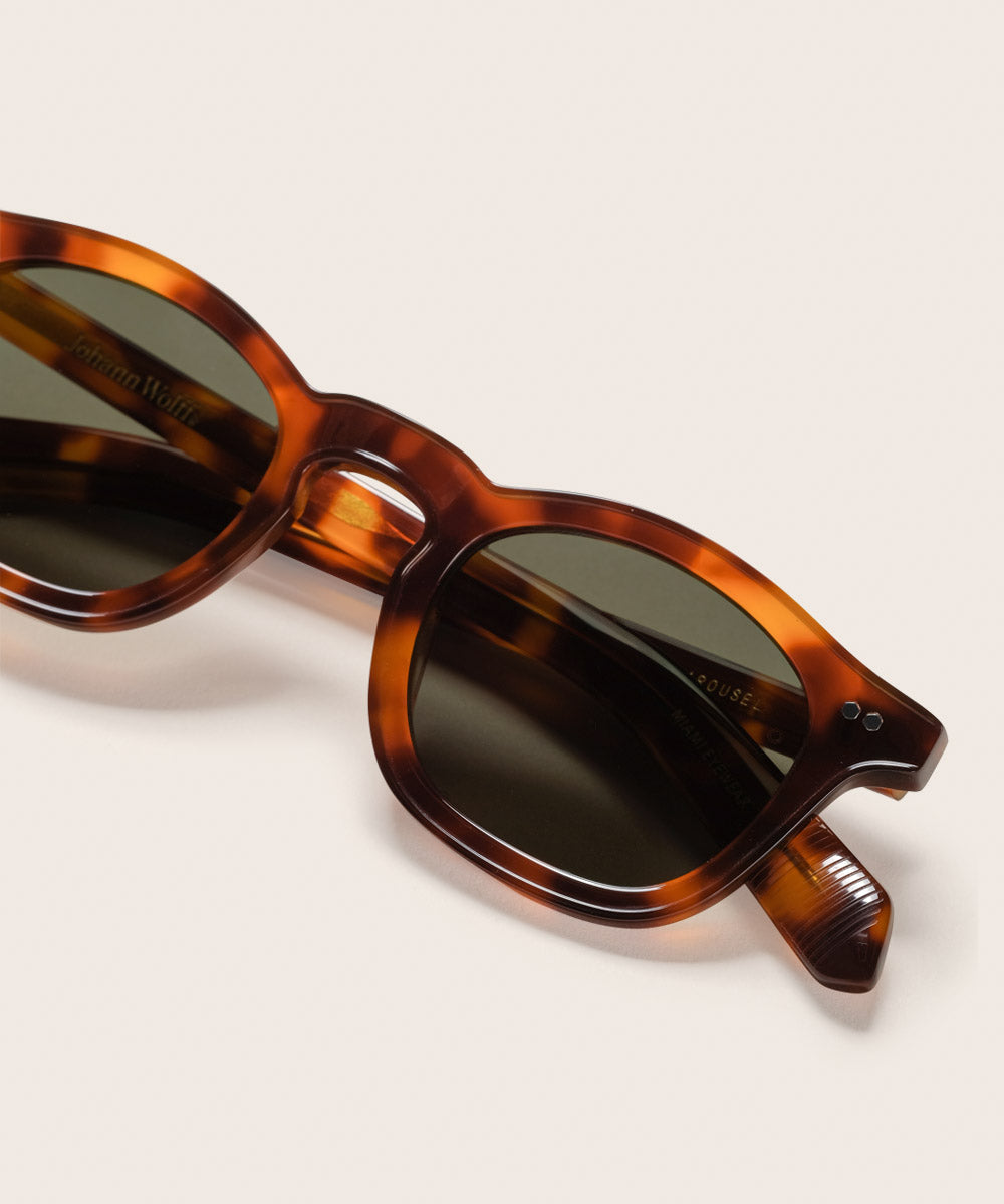 Johann Wolff Carousel Havana Sunglasses