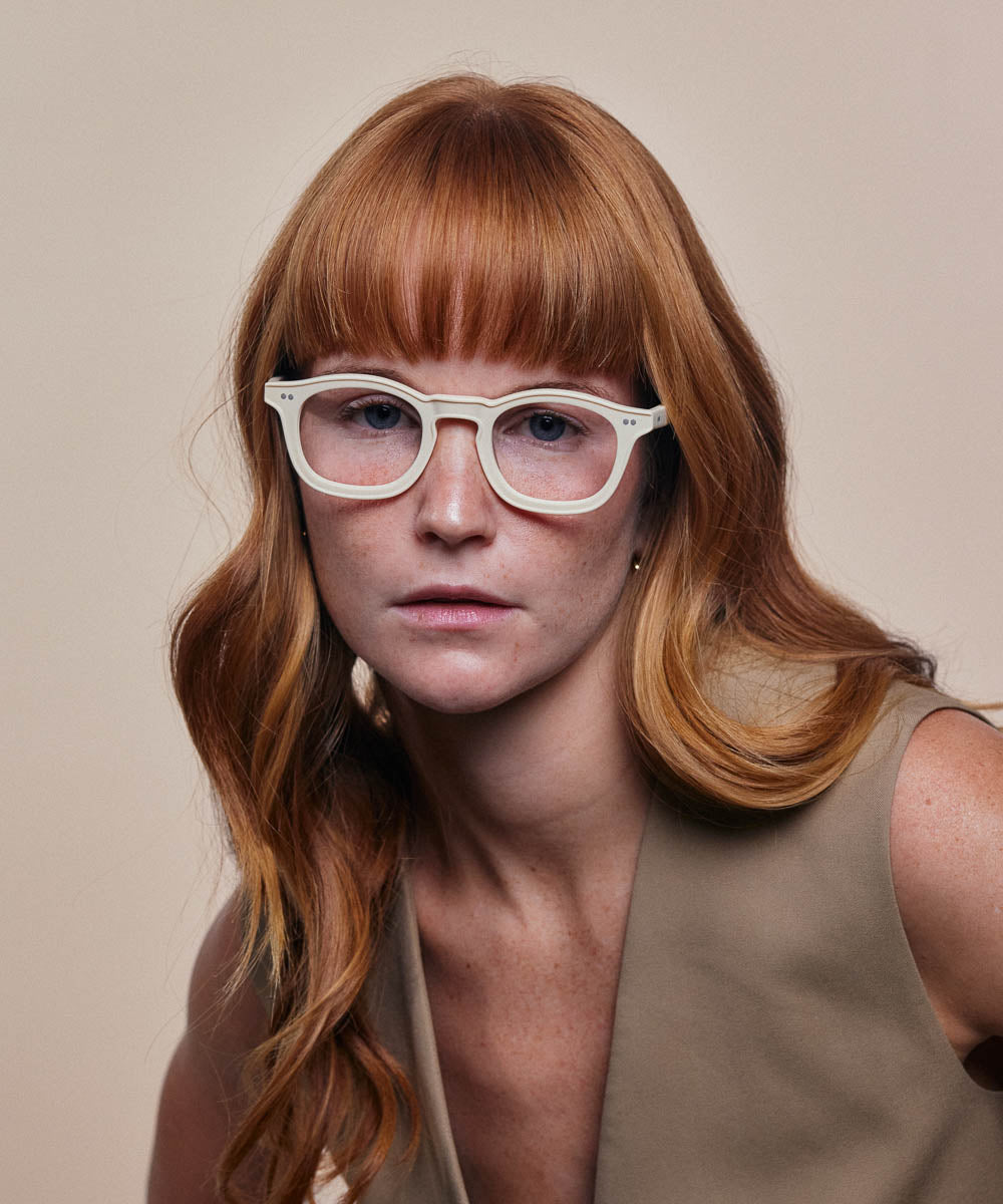 Johann Wolff Carousel Ivory Matte Eyeglasses