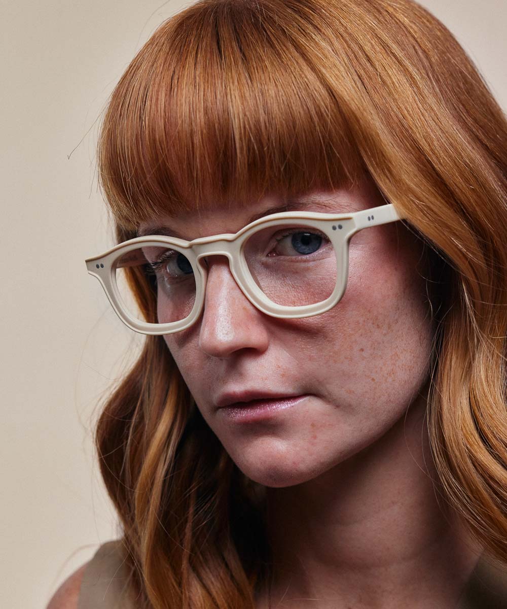 Johann Wolff Carousel Ivory Matte Eyeglasses