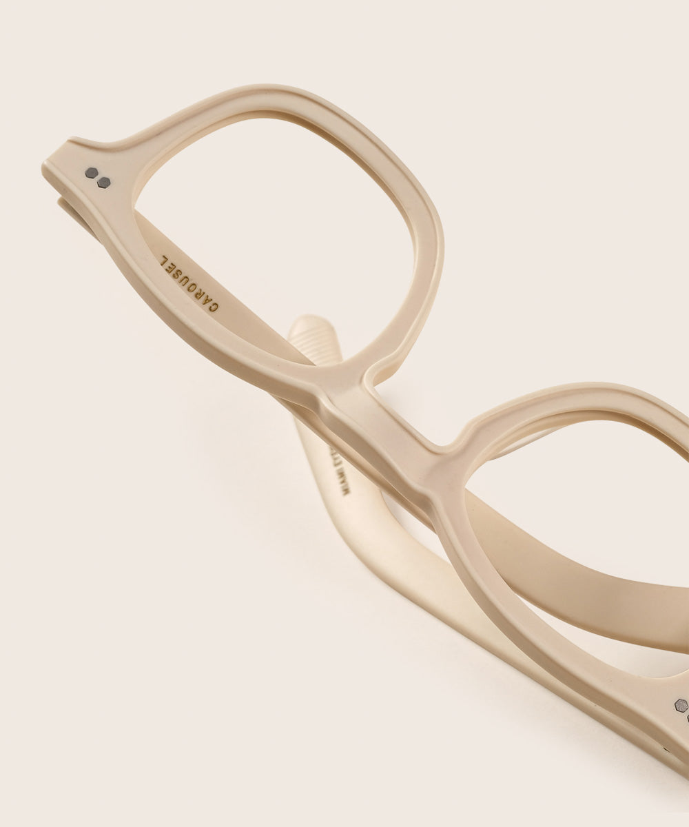 Johann Wolff Carousel Ivory Matte Eyeglasses