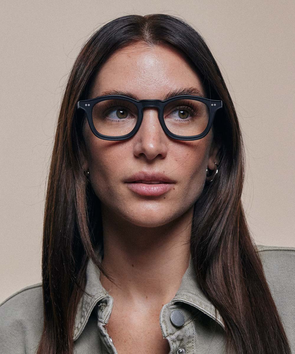 Johann Wolff Carousel Black Matte Eyeglasses