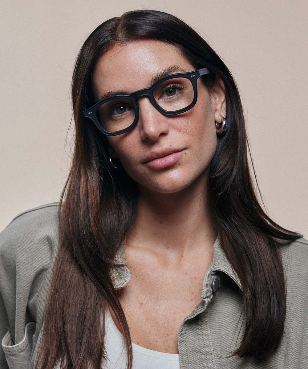Johann Wolff Carousel Black Matte Eyeglasses