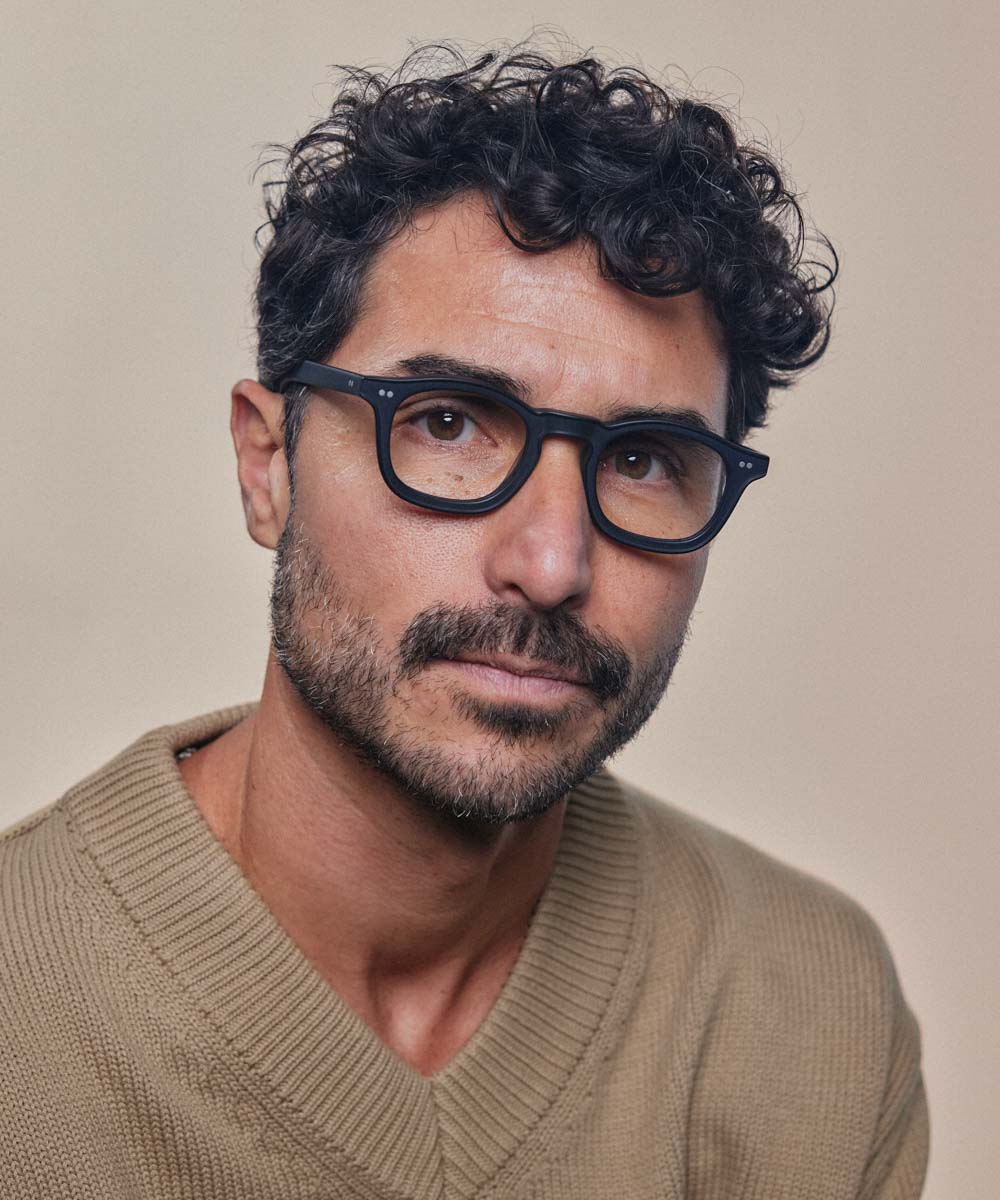 Johann Wolff Carousel Black Matte Eyeglasses