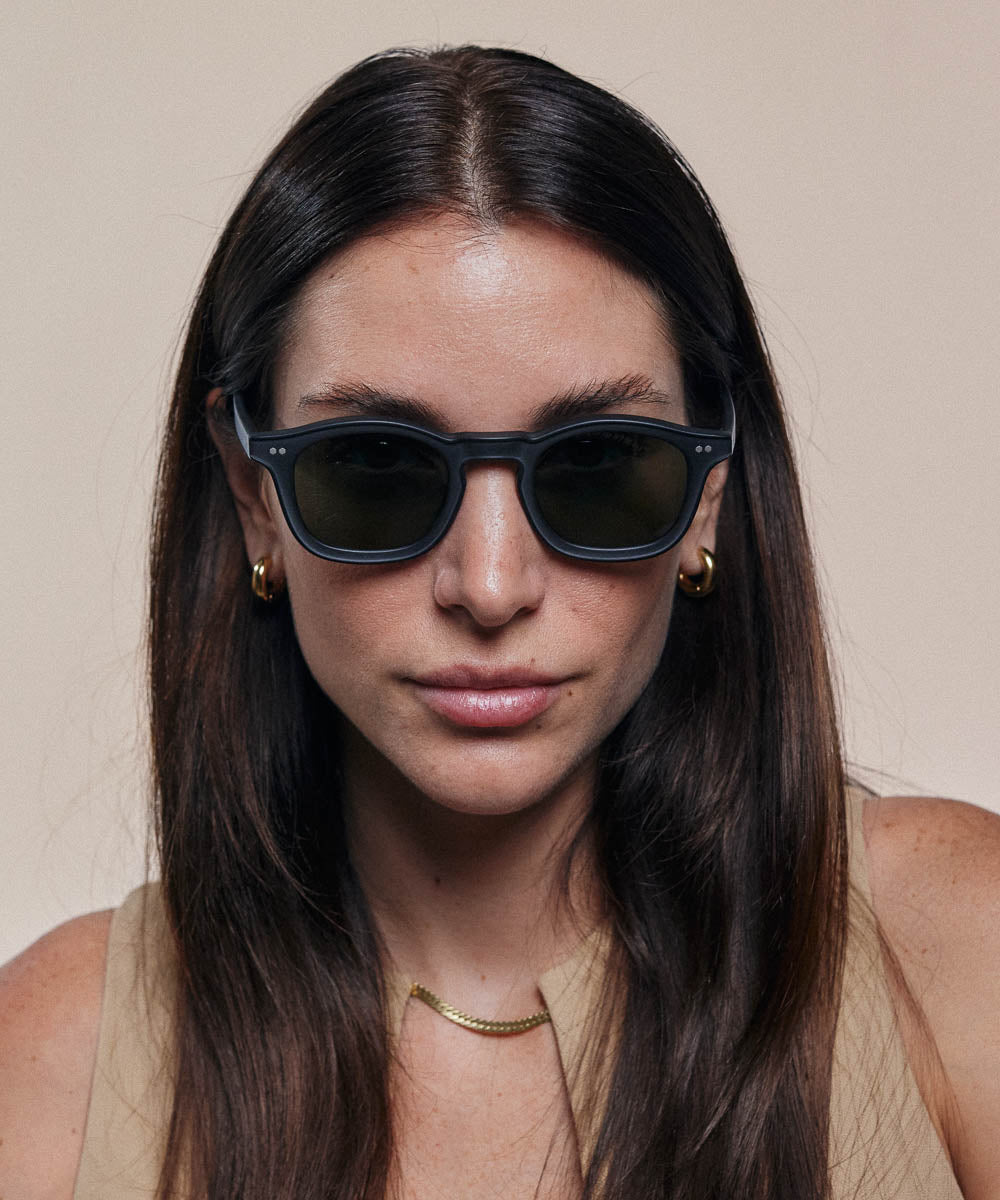 Johann Wolff Carousel Black Matte Sunglasses
