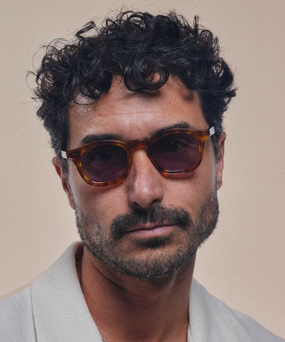 Johann Wolff Carousel Vintage Tortoise Lavender Sunglasses