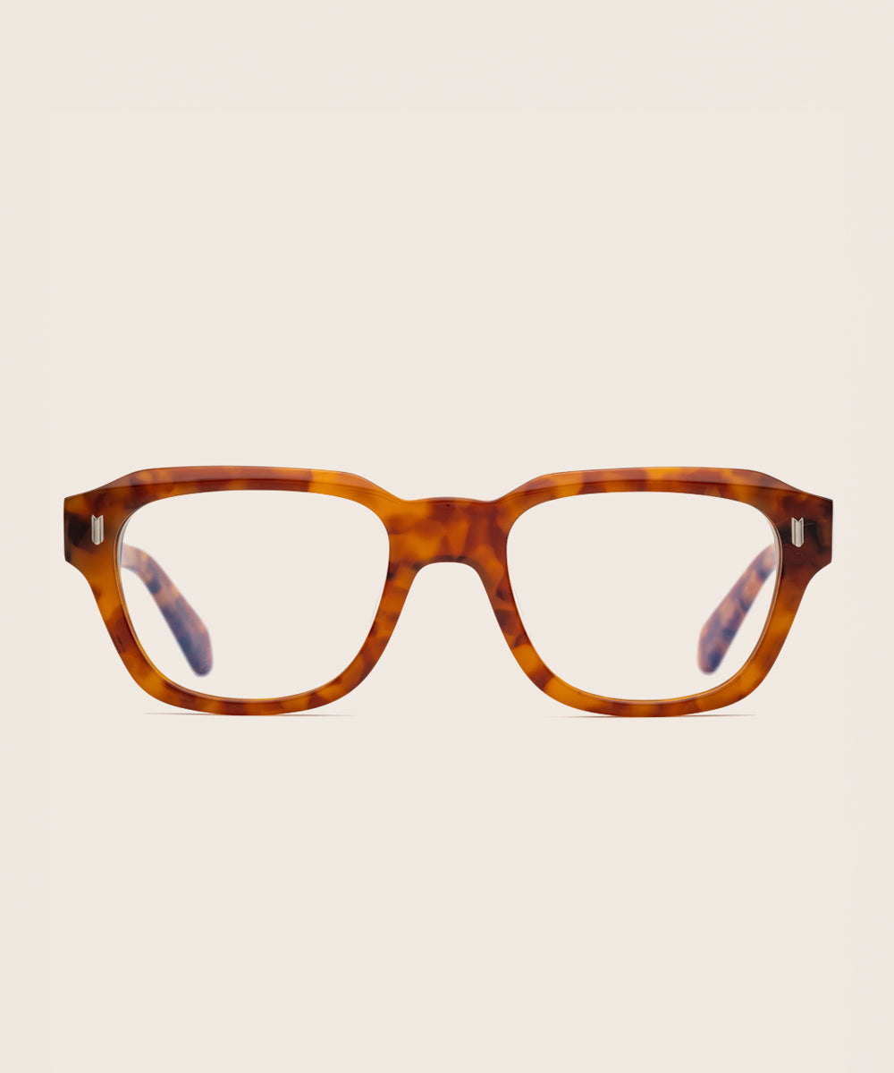 Johann Wolff Dessau Amber Tortoise Eyeglasses