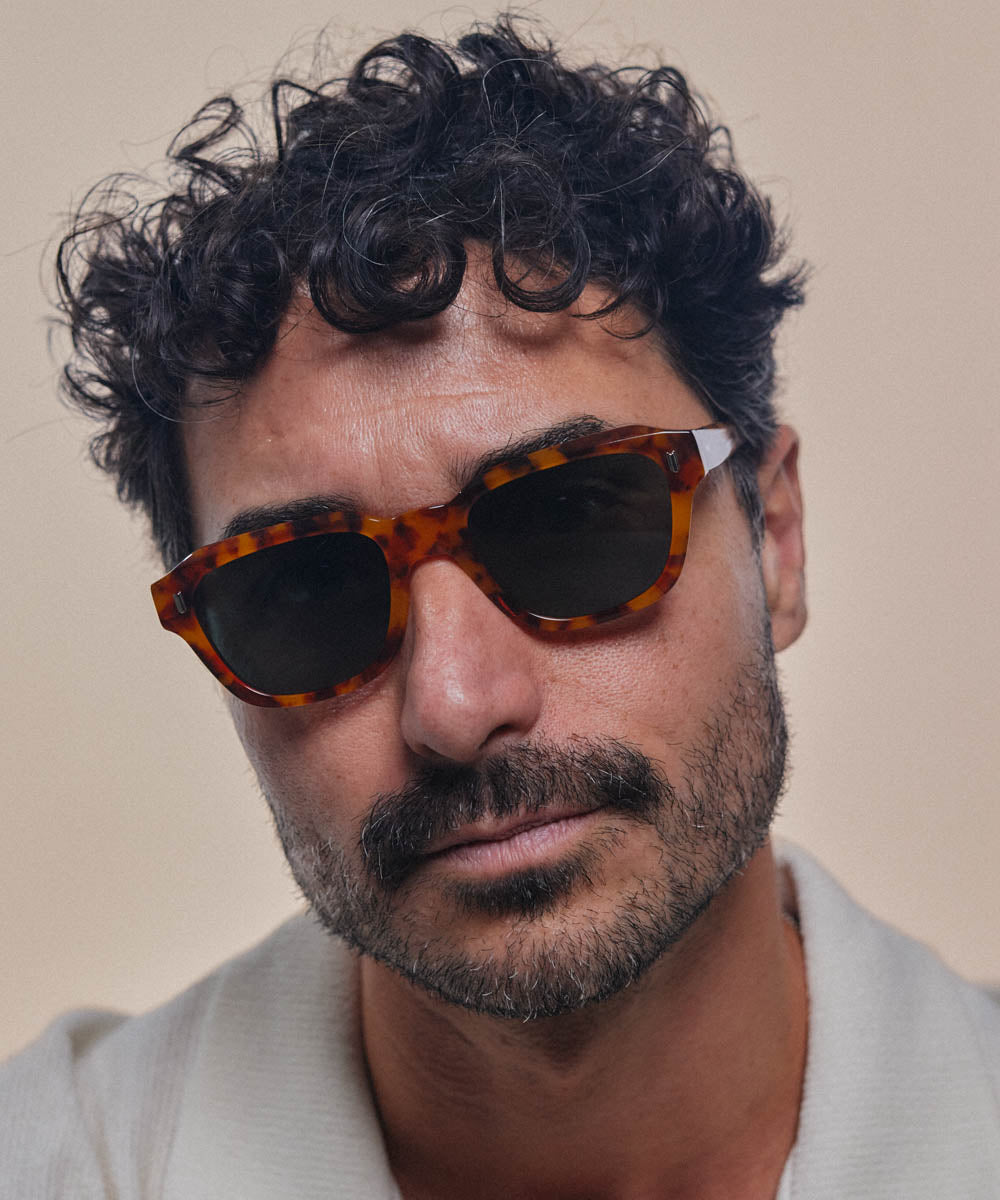 Johann Wolff Dessau Amber Tortoise Sunglasses