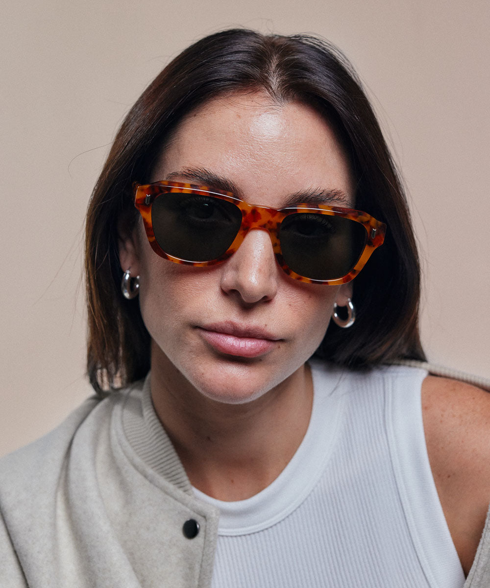 Johann Wolff Dessau Amber Tortoise Sunglasses
