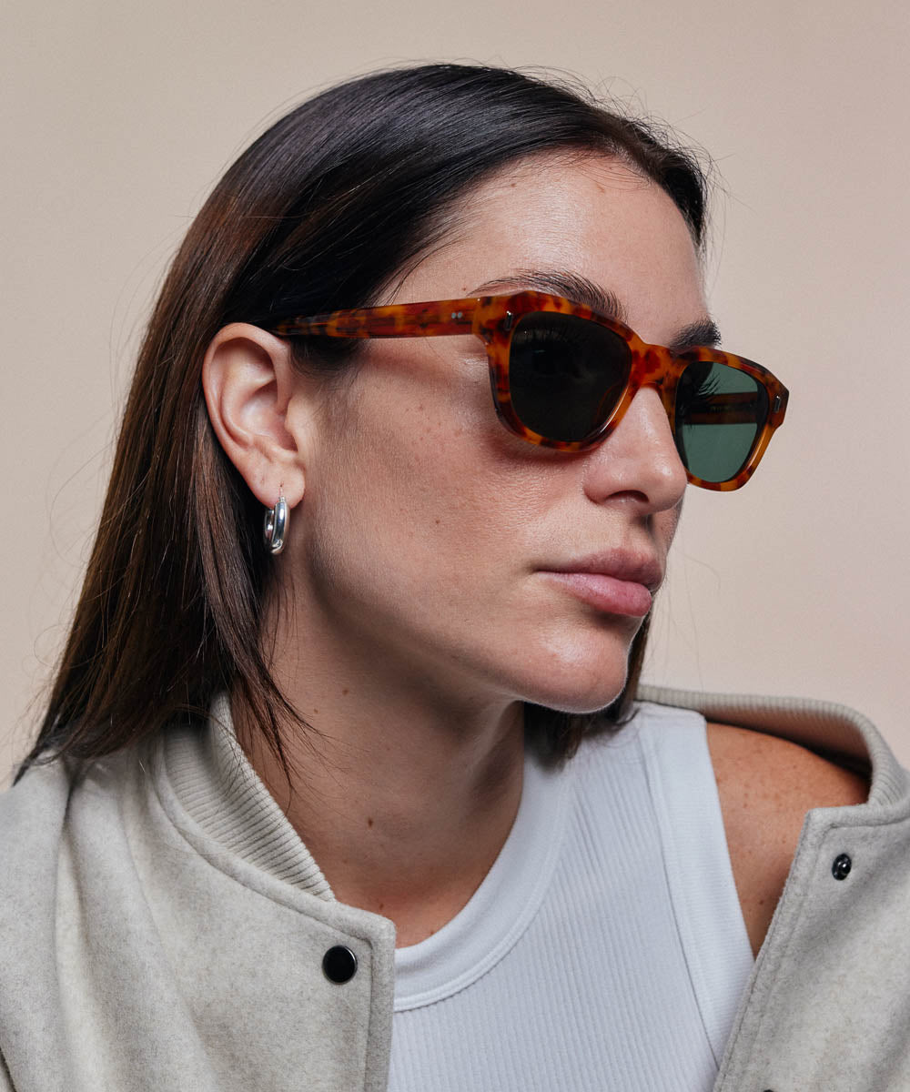 Johann Wolff Dessau Amber Tortoise Sunglasses