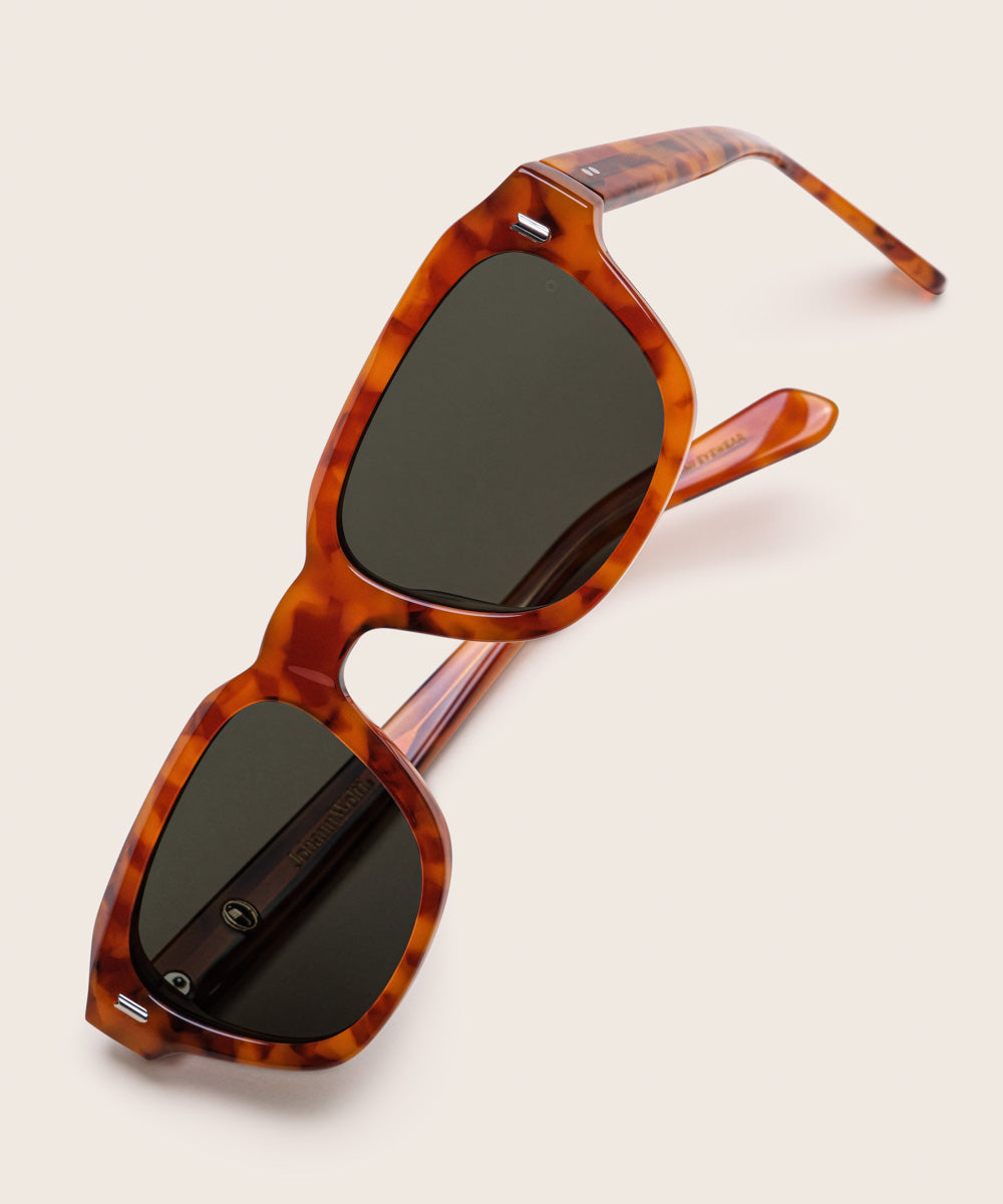 Johann Wolff Dessau Amber Tortoise Sunglasses