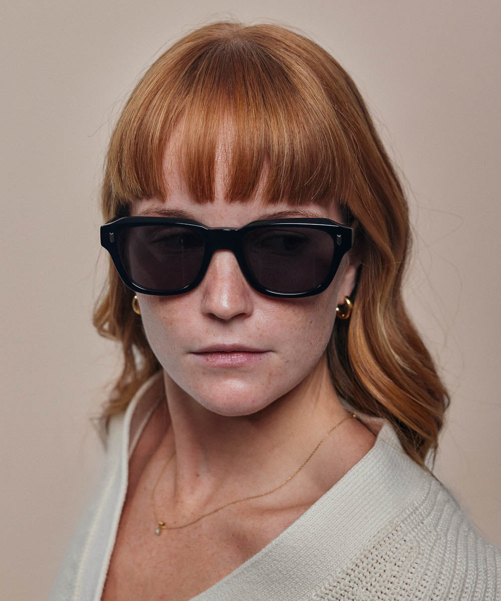 Johann Wolff Dessau Black Sunglasses
