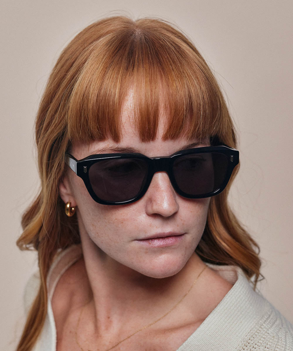Johann Wolff Dessau Black Sunglasses