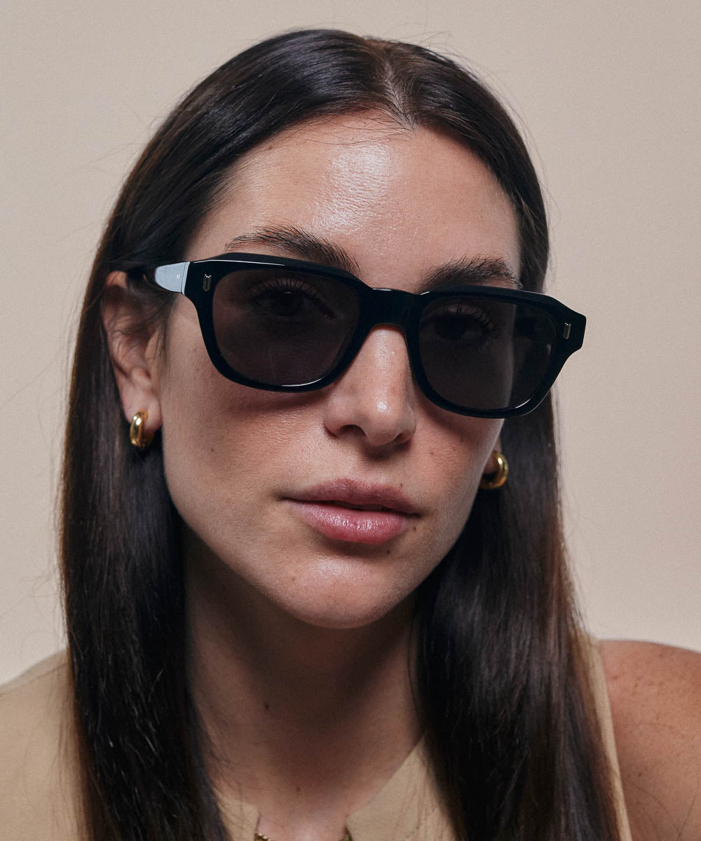 Johann Wolff Dessau Black Sunglasses