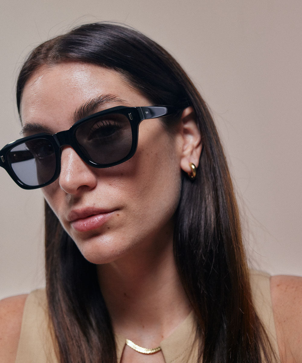 Johann Wolff Dessau Black Sunglasses