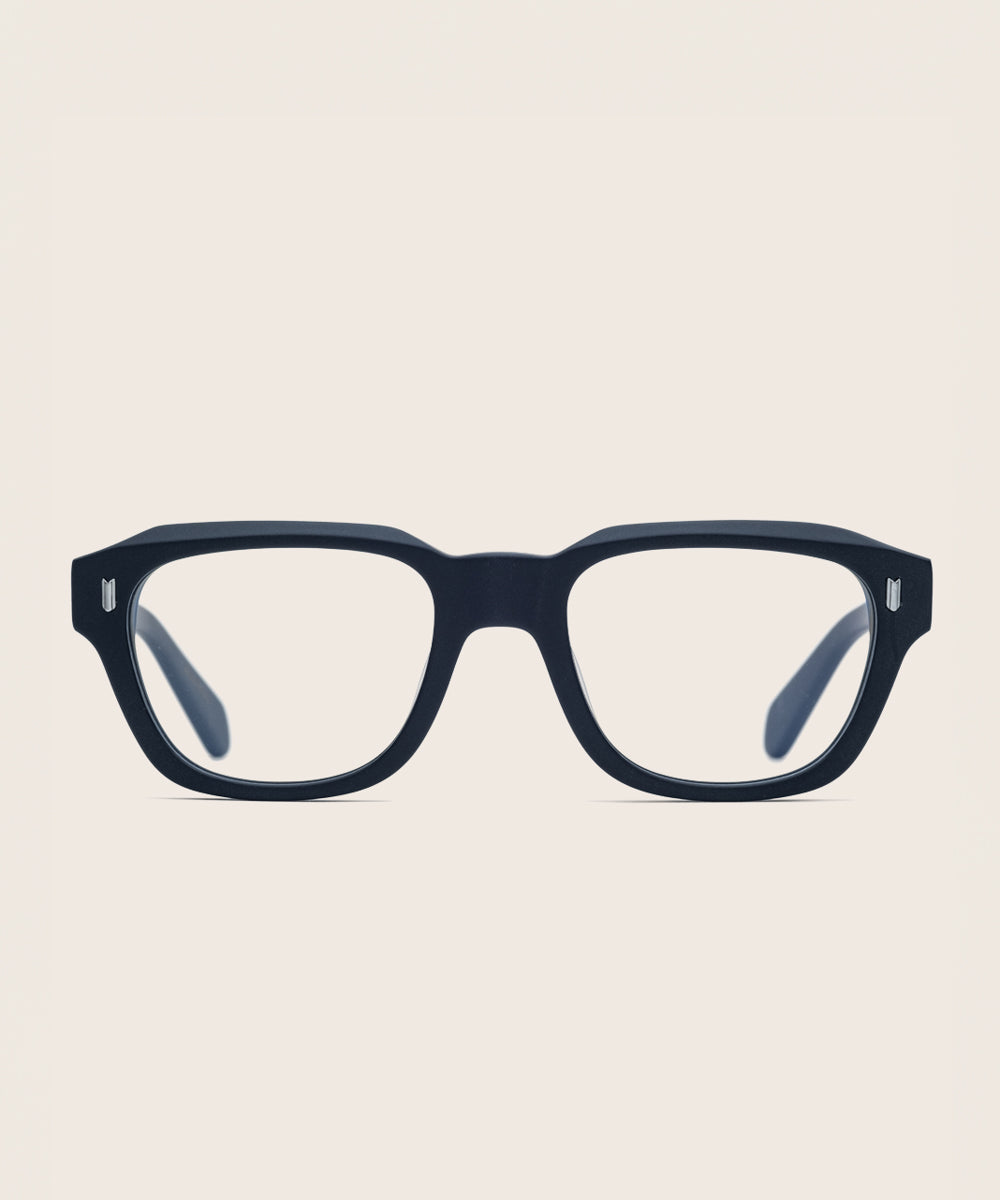 Johann Wolff Dessau Matte Navy Eyeglasses