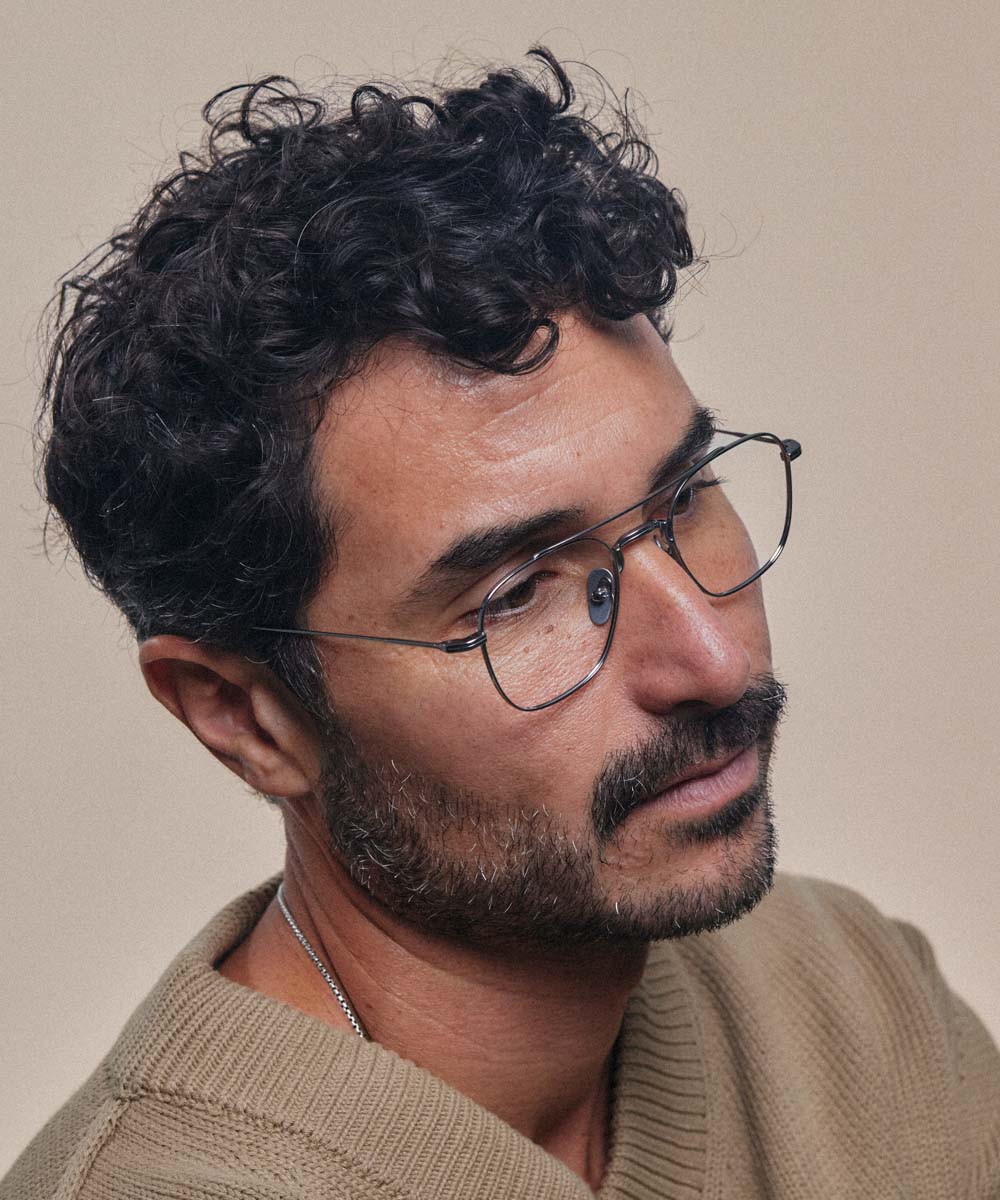 Johann Wolff Flieger White Gold Eyeglasses