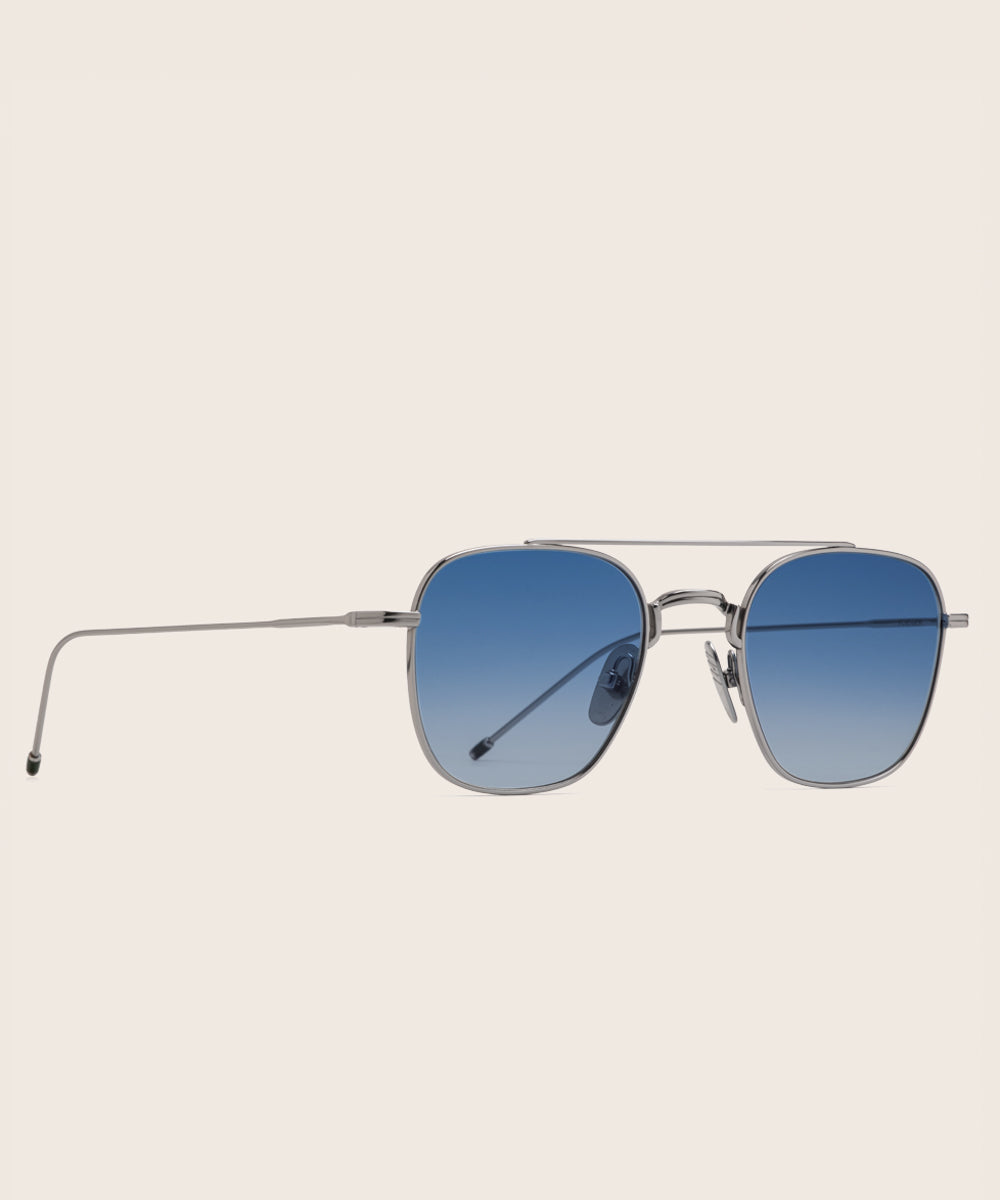 Johann Wolff White Gold Sky Sunglasses