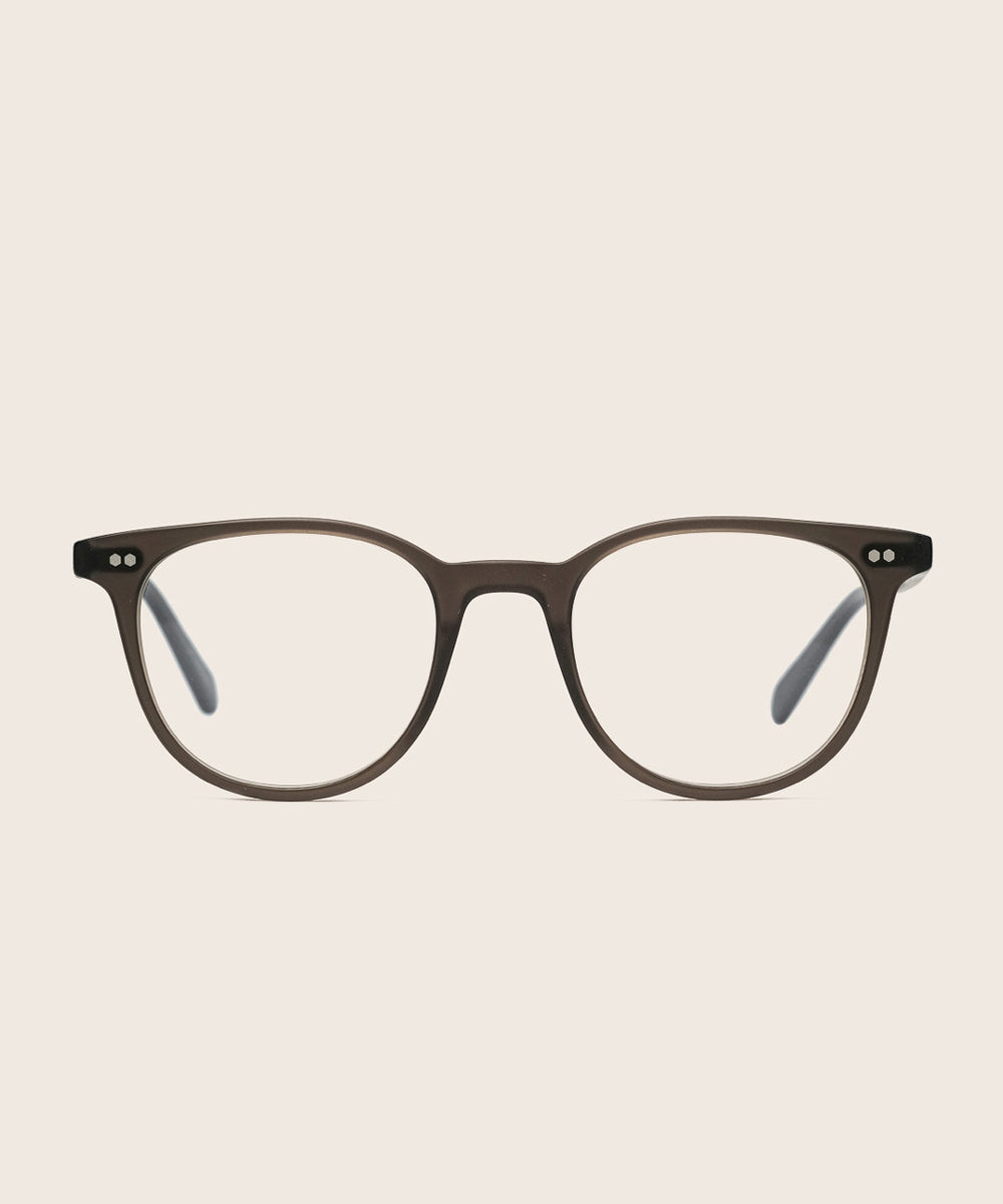 Johann Wolff Frankie Matte Smoke Eyeglasses