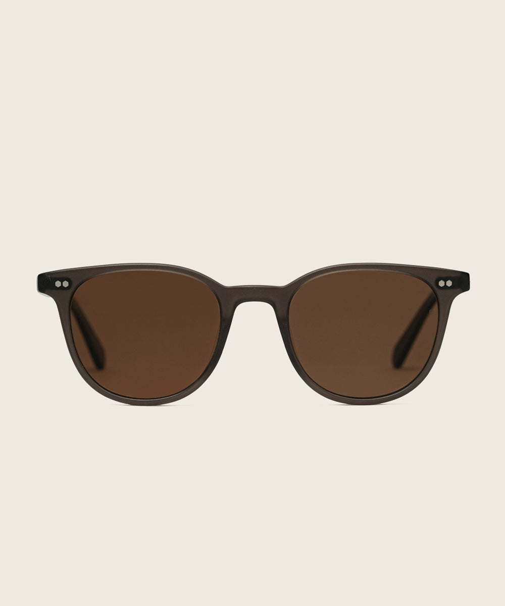 Johann Wolff Frankie Matte Smoke Sunglasses