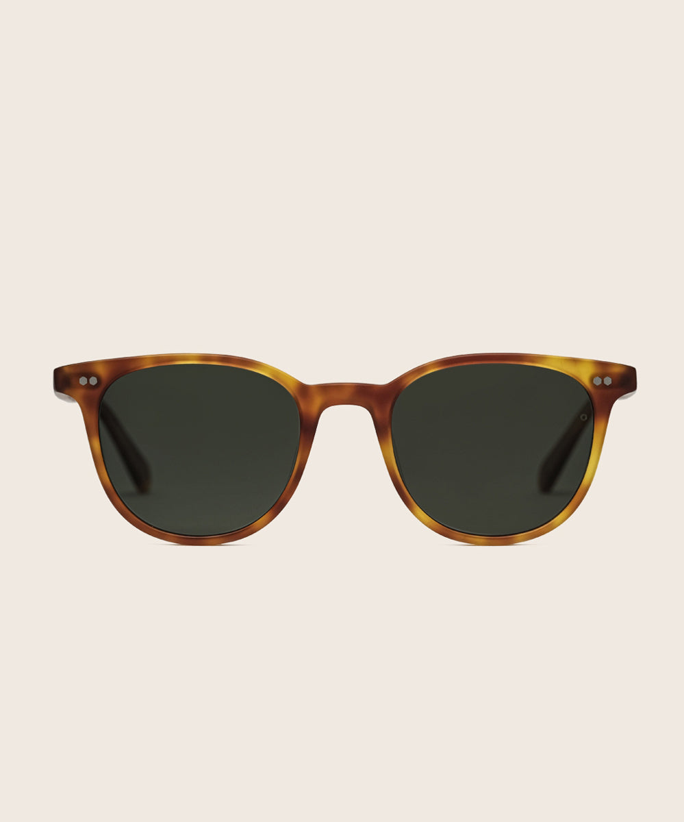 Johann Wolff Frankie Matte Vintage Tortoise Sunglasses