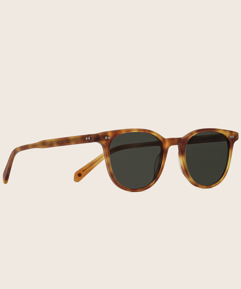 Johann Wolff Frankie Matte Vintage Tortoise Sunglasses