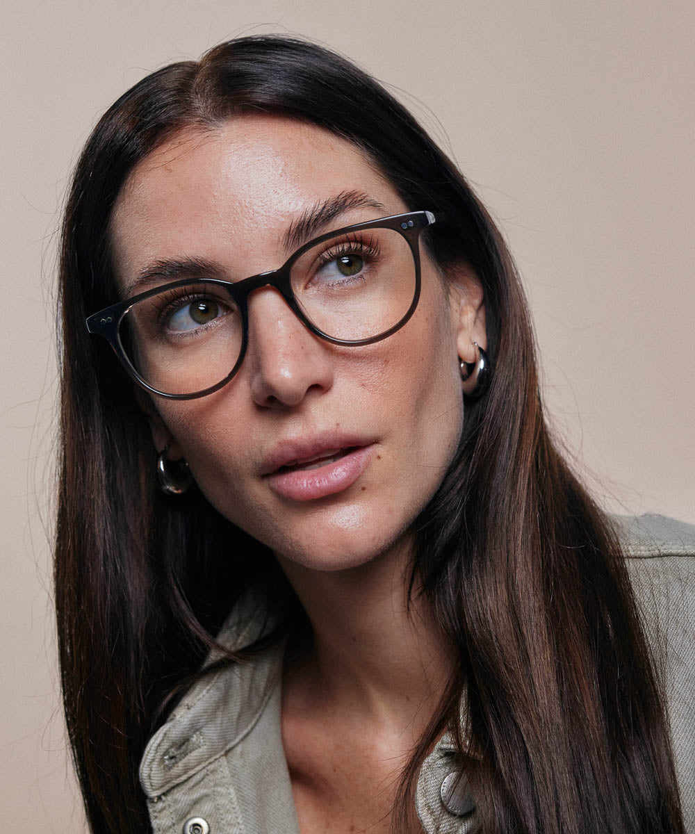 Johann Wolff Frankie Smoke Eyeglasses