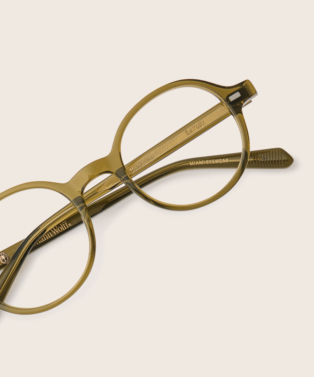 Johann Wolff Gatsby Army Eyeglasses