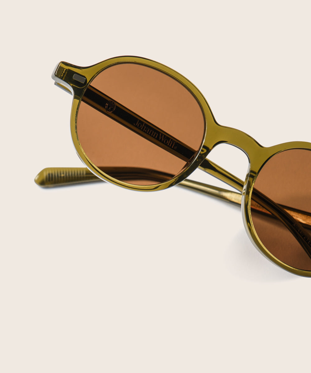 Johann Wolff Gatsby Army Sunglasses